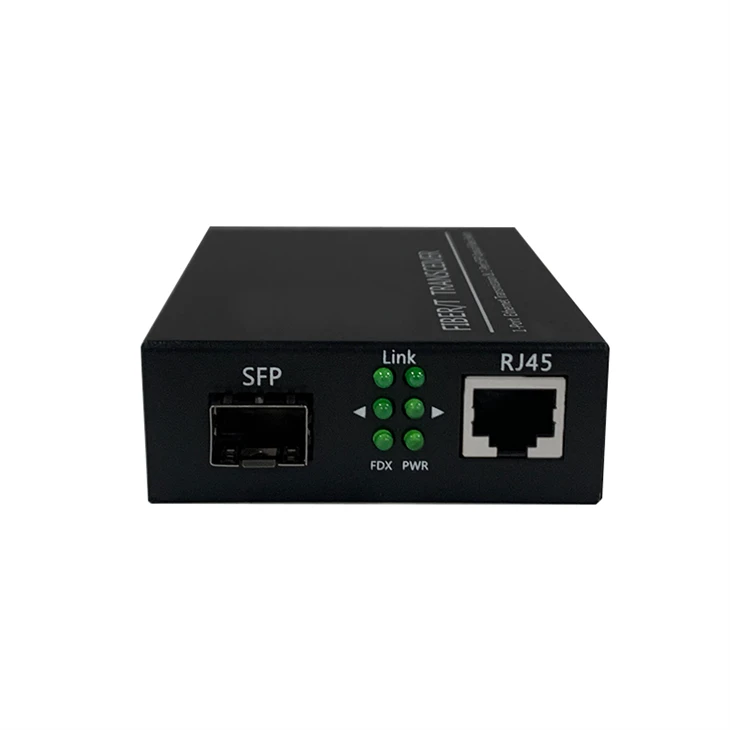 10/100/1000Base Media Converter Fiber Transceiver